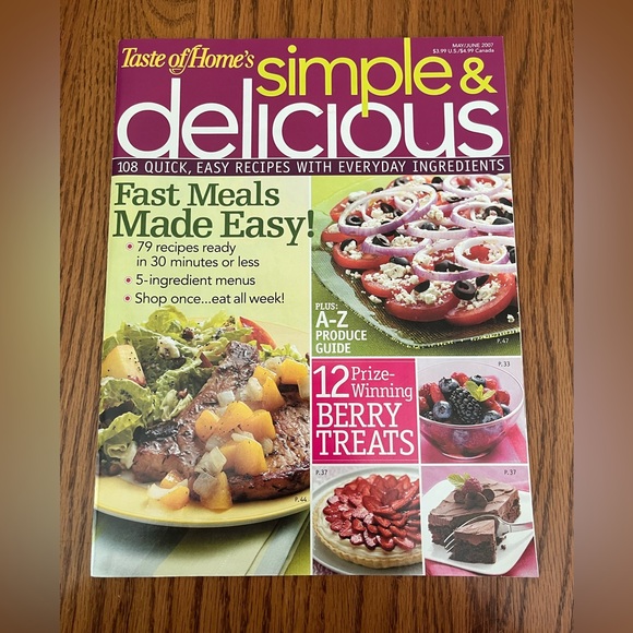 12 issues of Simple & Delicious magazine by Taste of Home - Picture 12 of 14
